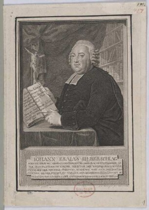 Bildnis des Iohann Esaias Silberschlag