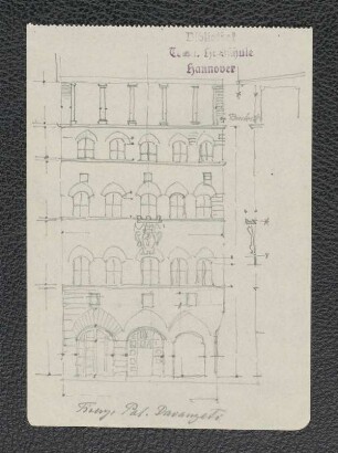 Palazzo Davanzati zu Florenz, Fassade