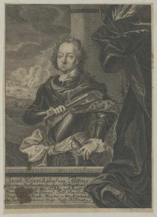 Bildnis des Jacob Heinrich von Flemming