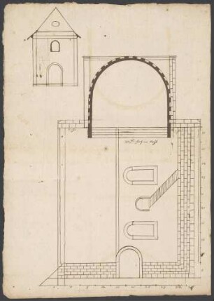 Bauplan der Kirche