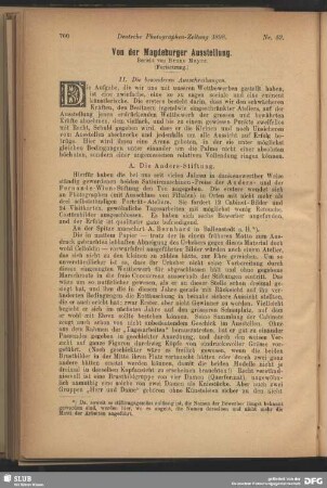 Von der Magdeburger Ausstellung