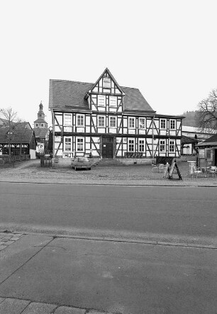 Gasthaus "König von Preußen" (Gasthaus); Helsa, Leipziger Straße 53