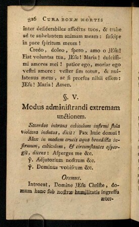 316-321, Modus administrandi extremam unctionem; ...