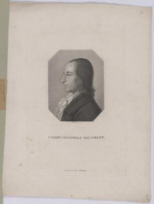 Bildnis des Christian Gotthilf Salzmann