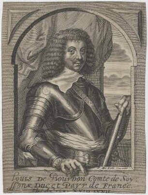 Bildnis des Louis de Bourbon Comte de Soyssons
