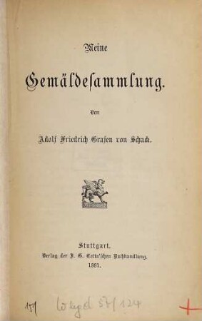 Meine Gemäldesammlung