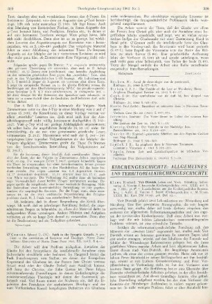 355-356 [Rezension] O'Connor, Edward D., Faith in the synoptic Gospels