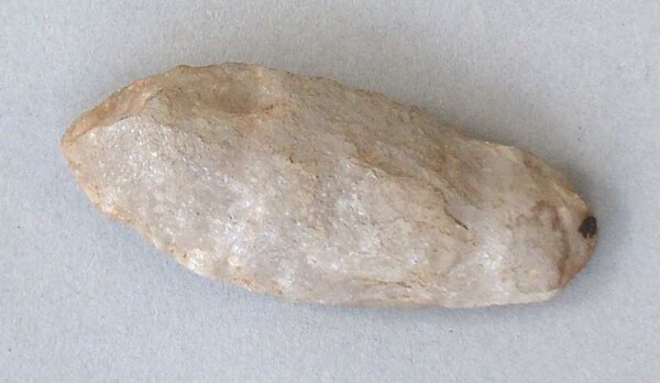 Stone spearhead