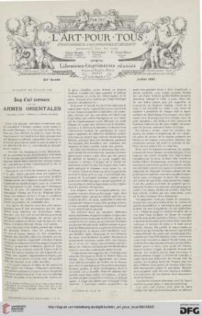 No 67 (Juillet 1891)