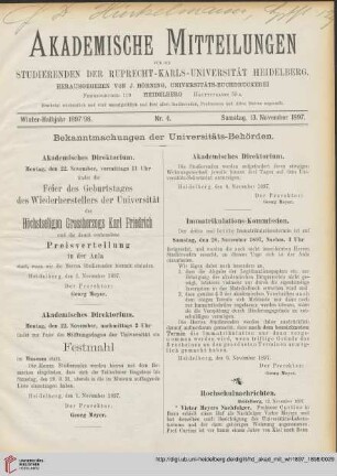 Nr. 4 (13. November 1897)