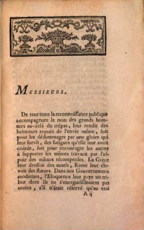 Eloge de Mr. le chevalier de Solignac