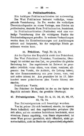 45. Privateigentum.