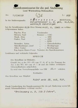 Wehrstein, Matthias