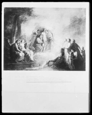 Erscheinung eines antiken Gottes / Musenberg?