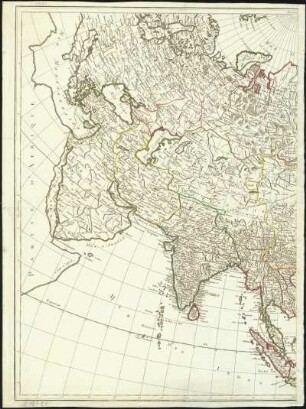 L'Asie divisée en tous ses Etats