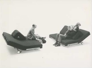 Fahrliege im Römerformat Idee Nr. 3 von Joe Colombo