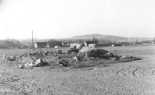 Markersdorf-Gersdorf. Reste der gesprengten Holländermühle