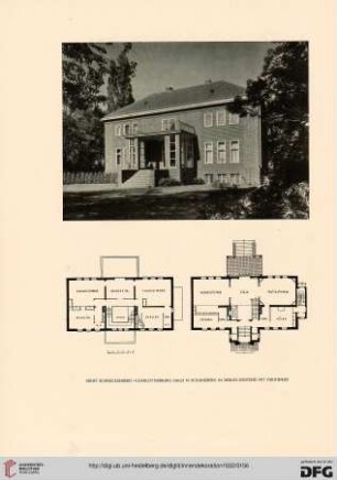 Ein Haus in Berlin-Westend: eine Arbeit von Professor Ernst Schneckenberg, Berlin