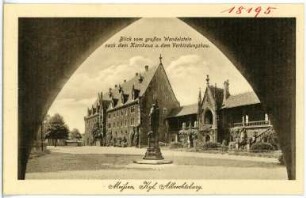 Meißen. Kornhaus und Verbindungsgang