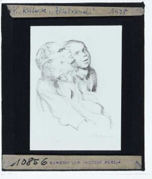 Kollwitz, Zuhörende (Druck, Kn 237 II)