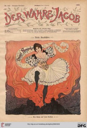 Nr. 325 (3. Januar 1899) („Neujahrs-Nummer“)