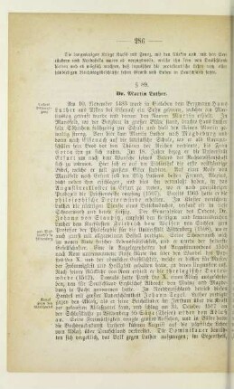 § 89. Dr. Martin Luther