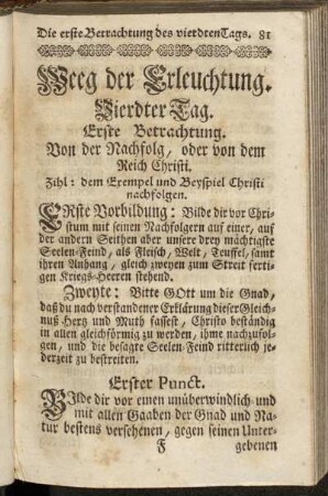 Weeg der Erleuchtung.