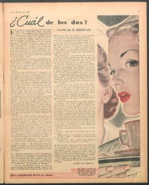 ¿Cuál de los dos? : Cuento por F. Brenuan