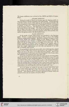 [Editors, reprints of exhibitions reviews]