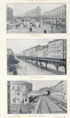 Manteuffelstrasse ; Gitschiner Strasse ; Haltestelle Prinzenstrasse