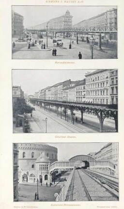 Manteuffelstrasse ; Gitschiner Strasse ; Haltestelle Prinzenstrasse