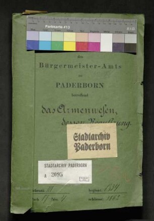 Regulierung des Armenwesens