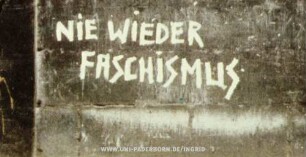 NiE WiEDER FASCHiSMUS