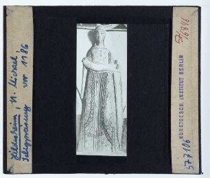 Hildesheim, St. Michael,Hildesheim, St. Michael, Zyklus der "Seligpreisungen" : einzelne Relieffigur