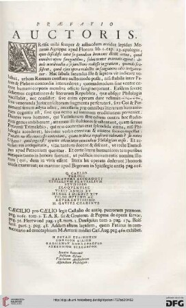 Praefatio Auctoris