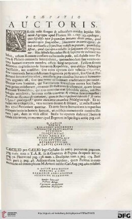 Praefatio Auctoris