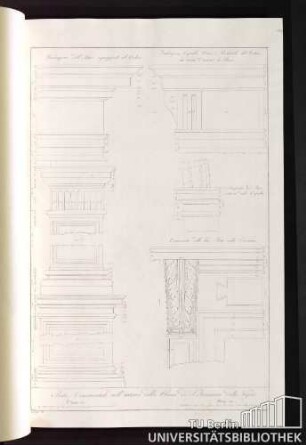 Parti Ornamentali nell' interno della Chiesa di S. Francesco della Vigna