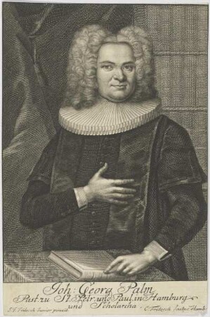 Bildnis des Joh. Georg Palm