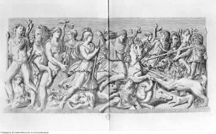 Galleria Giustiniana del marchese Vincenzo Giustiniani. 2 Bände., 2. Band, Tafel 136: ...