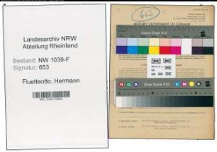 Entnazifizierung Hermann Fluetteotto , geb. 16.07.1895 (Kaufmann)