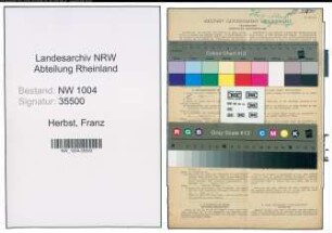 Entnazifizierung Franz Herbst , geb. 29.11.1920 (Landwirt)
