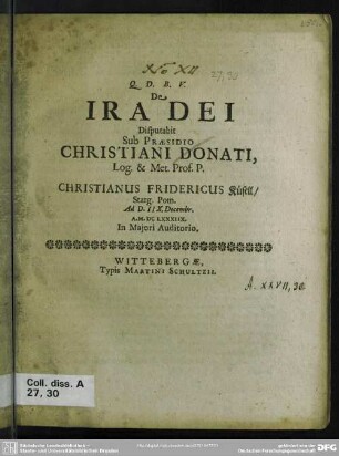 De ira dei