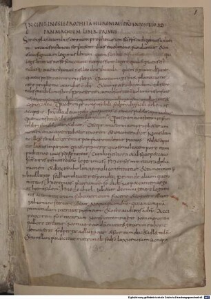 Commentarii in prophetas minores (Os, Am, Ion, Abd, Mi, Na, Za, So, Agg, Mal) - BSB Clm 14393