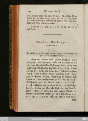 §. 115. Begriff von Gnaden-Wirkungen und Beweis für ihre Wirklichkeit.