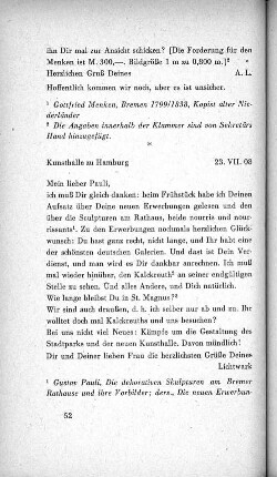 Kunsthalle zu Hamburg 23. VII. 08