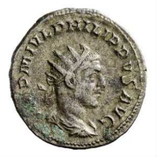 Münze, Antoninian, 244 - 247 n. Chr.