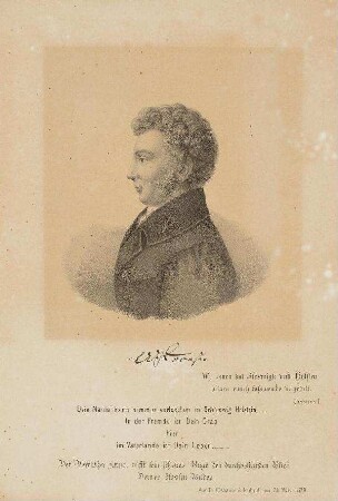 Bildnis von Uwe Jens Lornsen (1793-1838)