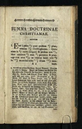 Summa Doctrinae Christianae