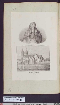 Stifts-Kirche zu Gandersheim. Im Jahre 1700