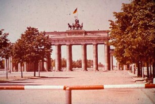 Pariser Platz und Brandenburger Tor